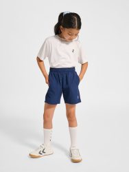 Hummel Junior Pulse szőtt sötétkék gyerek szabadidő rövidnadrág