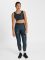 Hummel HIIT Intensity nyomtatott alacsony tartású kék női sportmelltartó