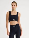 Hummel Pulse varratnélküli fekete női sportmelltartó Hummel Pulse varratnélküli fekete női sportmelltartó