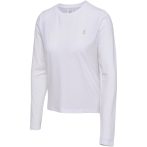 Hummel Yoga puha, laza fehér női hosszú ujjú póló