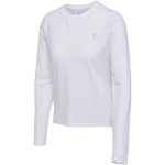 Hummel Yoga puha, laza fehér női hosszú ujjú póló