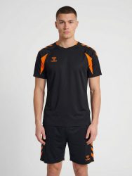 Hummel Core 2.0 fekete/narancssárga férfi mez