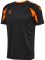 Hummel Core 2.0 fekete/narancssárga férfi mez