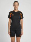 Hummel Core 2.0 fekete/narancssárga női mez