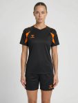Hummel Core 2.0 fekete/narancssárga női mez