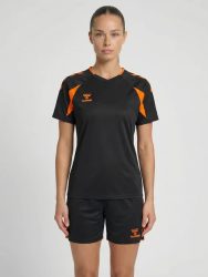 Hummel Core 2.0 fekete/narancssárga női mez