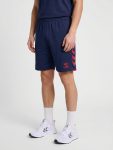 Hummel Core 2.0 sötétkék/piros férfi rövidnadrág