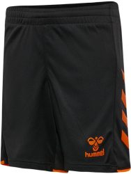 Hummel Core 2.0 fekete/narancssárga gyerek rövidnadrág