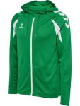 Hummel Core 2.0 kapucnis zöld gyerek szabadidő felső