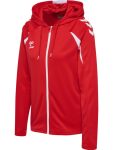  Hummel Core 2.0 kapucnis piros női szabadidő felső