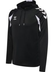 Hummel Core 2.0 kapucnis fekete férfi pulóver
