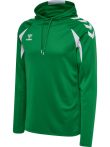 Hummel Core 2.0 kapucnis zöld férfi pulóver