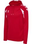 Hummel Core 2.0 kapucnis piros gyerek pulóver