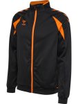   Hummel Core 2.0 cipzáras fekete/narancssárga gyerek melegítő felső