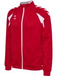 Hummel Core 2.0 cipzáras piros gyerek melegítő felső