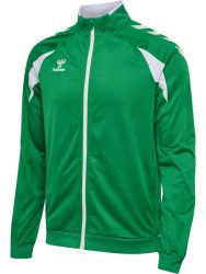 Hummel Core 2.0 cipzáras zöld gyerek melegítő felső