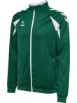   Hummel Core 2.0 cipzáras sötétzöld gyerek melegítő felső