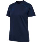 Hummel Move 2.0 pamut sötétkék női póló