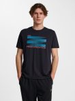 Hummel Pulse Graphic fekete férfi póló