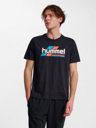 Hummel Pulse Graphic fekete férfi póló