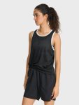 Hummel Pulse hálós fekete női trikó