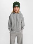 Hummel Junior Bee kapucnis szürke szabadidő felső