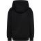Hummel Junior Bee pamut kapucnis fekete gyerek pulóver
