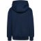 Hummel Junior Bee pamut kapucnis sötétkék gyerek pulóver