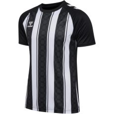 Hummel Match fekete/fehér gyerek csíkos mez