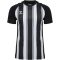 Hummel Match fekete/fehér gyerek csíkos mez