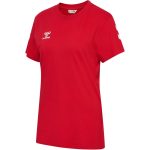 Hummel GO 2.0 Chevron piros női póló