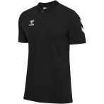 Hummel GO 2.0 Chevron fekete férfi galléros póló