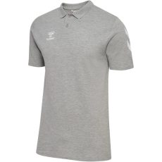 Hummel GO 2.0 Chevron szürke férfi galléros póló