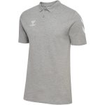 Hummel GO 2.0 Chevron szürke férfi galléros póló