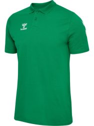 Hummel GO 2.0 Chevron zöld férfi galléros póló