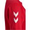 Hummel GO 2.0 Chevron piros női galléros póló
