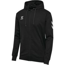 Hummel GO 2.0 Chevron cipzáras fekete férfi kapucnis szabadidő felső