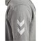 Hummel GO 2.0 Chevron cipzáras szürke férfi kapucnis szabadidő felső