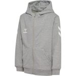   Hummel GO 2.0 Chevron cipzáras szürke gyerek kapucnis szabadidő felső