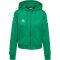Hummel GO 2.0 Chevron cipzáras zöld női kapucnis szabadidő felső