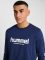Hummel Legacy 2.0 hosszú ujjú sötétkék férfi póló