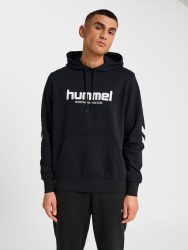 Hummel Legacy 2.0 kapucnis fekete férfi pulóver