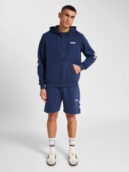 Hummel Legacy 2.0 kapucnis sötétkék férfi szabadidő felső