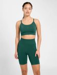  Hummel Flow párnázott zöld női sportmelltartó