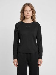 Hummel Momentum hosszú ujjú fekete női póló