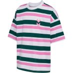 Hummel Junior Silly Boxy Stripe pamut színes gyerek póló