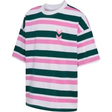 Hummel Junior Silly Boxy Stripe pamut színes gyerek póló