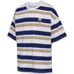 Hummel Junior Silly Boxy Stripe pamut színes gyerek póló