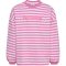  Hummel Junior Geggo Stripe pamut rózsaszín gyerek pulóver