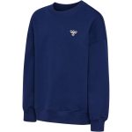  Hummel Junior Jump Boxy pamut sötétkék gyerek pulóver